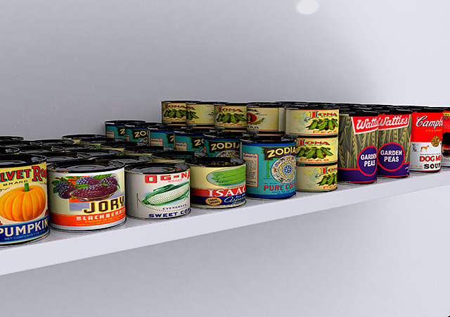 Shelf Tins