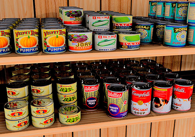 Shelf Tins