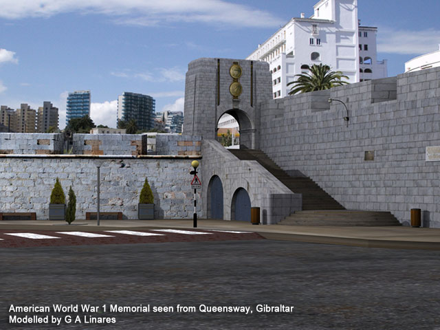 American War Memorial 3d Model