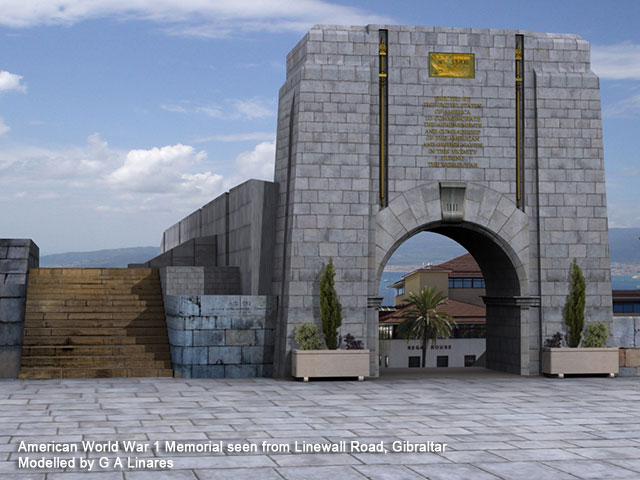 American War Memorial 3d Model